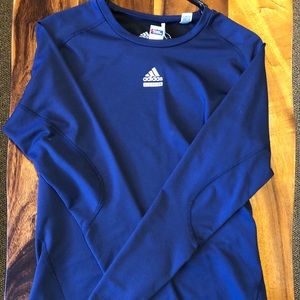 Navy blue Adidas shirt